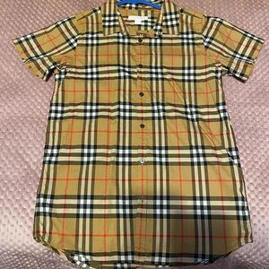 Burberry boys shirt